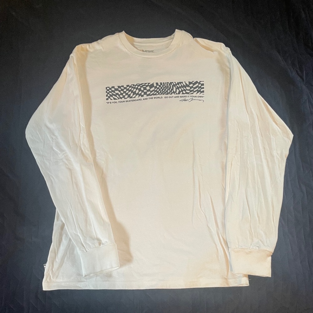 Vans Men's Long Sleeve Grosso Forever Shirt. Medium